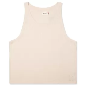 B-Summer Knit Tank Top - Bone