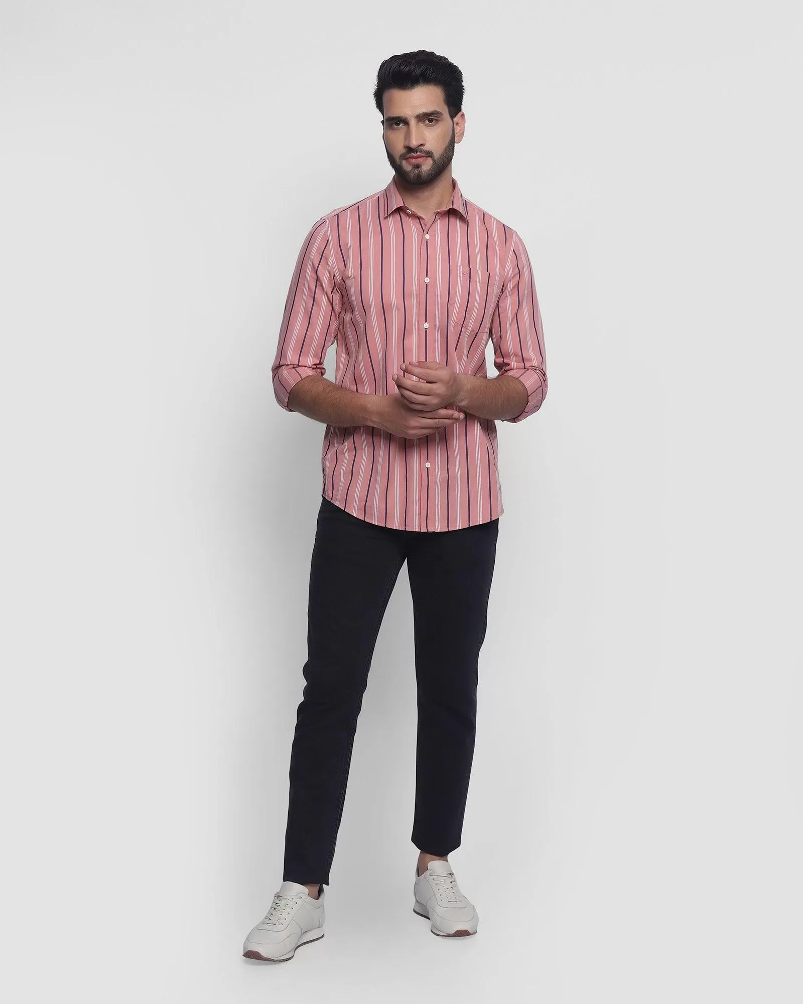 Casual Pink Striped Shirt - Play