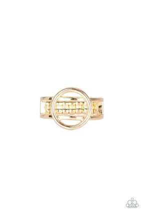 City Center Chic Rose Gold Ring - Paparazzi Accessories