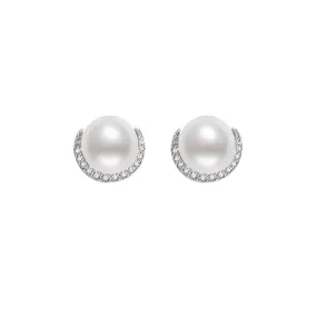 Elegant Freshwater Pearl Earrings WE00091