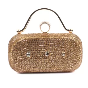 Golden Fancy Clutch C20860