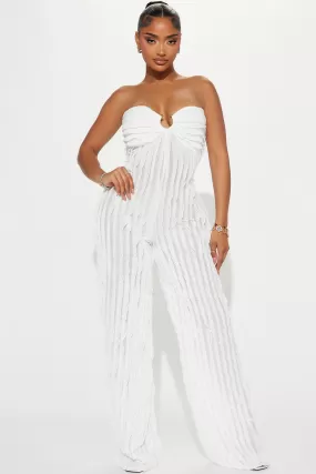 In The Air Jumpsuit - Ivory