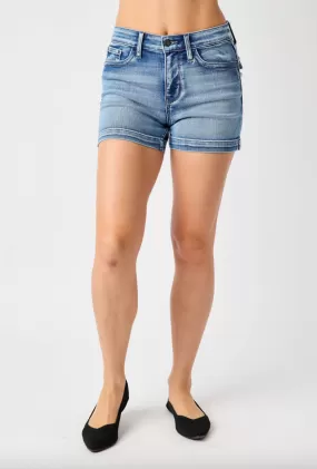 Judy Blue Button Flap Pocket Shorts