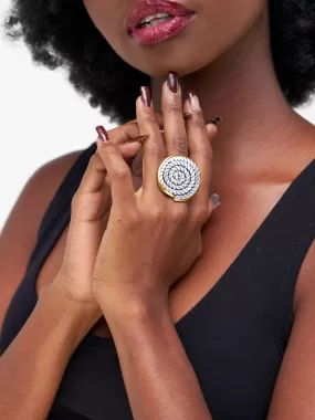 Kijivu Creatives Aluminium Ring - Grey