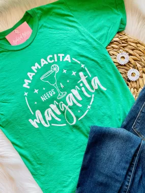 Mamacita Needs A Margarita Graphic Tee