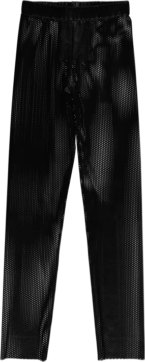 Mineral Pant, Perforated Black