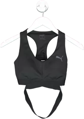 Puma Black Training Sports Bra UK XS